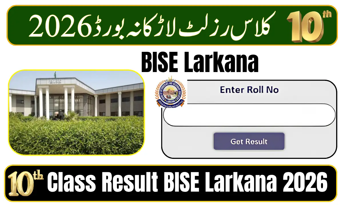 10th Class Result BISE Larkana 2026
