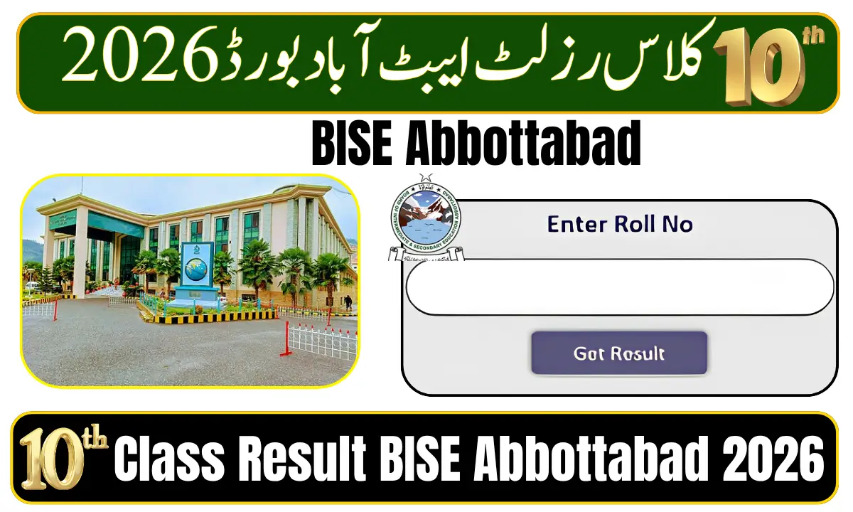BISE Abbottabad 10th Class Result
