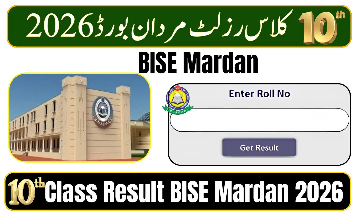 BISE Mardan 10th Class Result